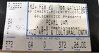 Pearl Jam Yield Tour Ticket Stub Maui 2 20 1998 Mint