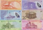Tonga 2 5-100 Pa anga 2023 2024  P 50 51 52-55 Paper Polymer Unc Set 6 Pcs