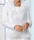 Size 10 Ashro White Formal Wedding Church Party Freeysia Jacket Dress