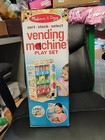 Melissa   Doug Wooden Vending Machine Play Set Snacks To Go Nib Free Shipping 