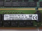 Lot Of 3 Mix Micron samsung  32gb 2rx4 Pc4-2933y Ecc Reg Rdimm Memory