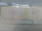 Vintage Bank Checks  The First National Bank  1887  Casselton  Dakota Territory 