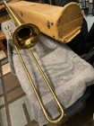 Vtg Champion Trombone Champion Mouthpiece With Case