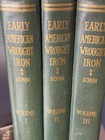 1928 Early American Wrought Iron By Albert H  Sonn  1st Edition 3 Vols As Found