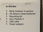 Blink Outdoor 4 Wire-free Smart Security Camera W  Sync Module 2 - Black