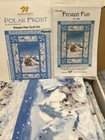 Frozen Fun Flannel Quilt Kit Polar Frost Fabric By Richard Macneil Northcott