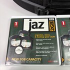 Nos Iomega Jaz 2 Gb Scsi External Hard Drive V2000s With Power   Scsi Cable Kit