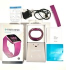 Fitbit Versa Lite Smart Watch Mulberry Purple  s   L Bands Included  Pls Read