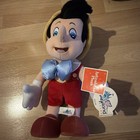 Walt Disney Pinocchio Lot Of 4 Plush Stuffed Vintage Toy Dolls 