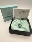 Carolyn Pollack Blue Jade   White Topaz Sterling Silver Ring Sz 8 25