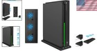 Stylish Vertical Stand And Cooler Dock For Xbox One X - 3 Usb Ports Included