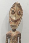 Papua New Guinea Statue Mindibit Village Ancestor Figure Black Water Lakes Regio