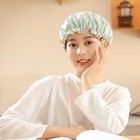 Waterproof Shower Cap Reusable Bathing Caps For Women Hair Protection Swim Hat
