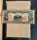 Fr  122 1901  10 Legal Tender  bison  - Vf Comment
