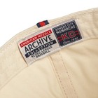 Archive Negro League Kansas City Monarchs Baseball Dad Hat  Ivory dark Red