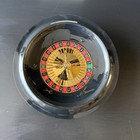 Vintage Style Tabletop Roulette Wheel Casino Game Black Gold A5