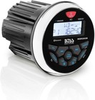 Boss Audio Marine Boat Radio Am Fm Aux Usb Bluetooth Gauge Style Stereo Receiver