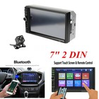 Car Stereo Bluetooth Radio Touch Screen Mp5 Player Head Unit Fm Aux Free Camera