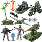 Safe 15-piece Army Toy Set For Boys - Build Skills Through Military Adventures