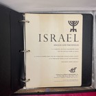 1948-1959 Israel Single Tab Complete Illustrated Album For Stamps And Souvenir