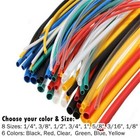 1-10 Ft Heat Shrink Tubing 3 1 Ratio Marine Insulation Cable Sleeve Wire Wrap