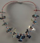 Award Winning Fetish W medicine Pack Necklace Tony Luala 1977 W case Ships Free