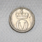 1962 Norway 10   re Coin     Norwegian   re     Vintage Scandinavian Coin     Circulated