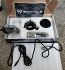 Rockville Rcm01 Professional Studio Microphone With Condenser   Shock Mount
