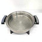 Webalco West Bend Liquid Core Electric Skillet 17209 W high Dome Server Lid