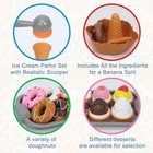 Picnic Basket Toys Play Tea Sets With Teapot Tea Cup Dessert Food ice Cream 