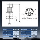 Quality 5v Pressure Transducer Or Sender 100psi For Fuel Diesel Oil Air Water