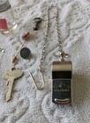 Collectible Junk Drawer Lot Bsa Taylor Compass Vintage Usa Military Whistle Good