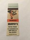 Vintage Matchbook Cover Matchcover Girlie Pinup Murphy   s Service Center Va