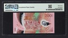 Vanuatu 200 Vatu 2020 P12b  polymer  Uncirculated Grade 67