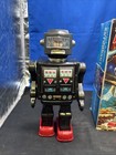 Vtg Horikawa Rotate-o-matic Super Astronaut Robot Japan Straco Box Not Working