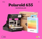 Vintage Polaroid 635 Supercolor Instant Camera - Classic 600 Film Camera With