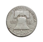1961-p Ben Franklin Half Dollar 90  Silver Circulated Ungraded U s  Coin