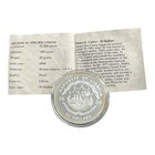 2000 Liberia  20 Jimmy Carter Proof  999 Silver Coin 20g W  Coa
