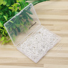 1000pcs Mini Metal Wire Eyepins Beading Small Open Eye Head Pins Needles Bulk Fo