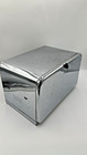 Vintage Lincoln Beautybox Chrome Metal Bread Box