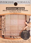 Physicians Formula Shimmer Strips All-in-1 Custom Nude Palette  Warm Nude   6241