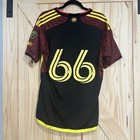 Adidas Seattle Sounders Jersey  66 Away Authentic Bruce Lee Soccer