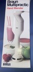 Vintage Braun Multipractic Hand Blender In Original Box Mr30 New In Box