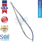 3pcs Dental Castroviejo Micro Surgery Set Scissor Needle Holder Forcep T c 18cm