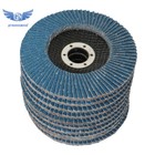 10pcs 5  Premium Zirconia Flap Disc 40grit Wheel Angle Grinder Sanding Disk
