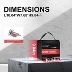 12v 150ah Lifepo4 Battery Ip65 Waterproof 100a Bms 15000  Deep Cycle