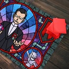 Giovanni - Stained Glass Playmat - Pokemon Tcg - Team Rocket