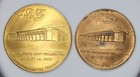  2  1969 Bronze Medallion Tokens Philadelphia Mint Lot mary