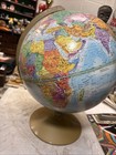 Vintage Replogle World Nation Series Raised Relief Topographical 12  Globe