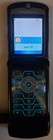 Motorola Razr V3 Black Cingular Flip Cell Phone Powers On Bad Battery Vintage